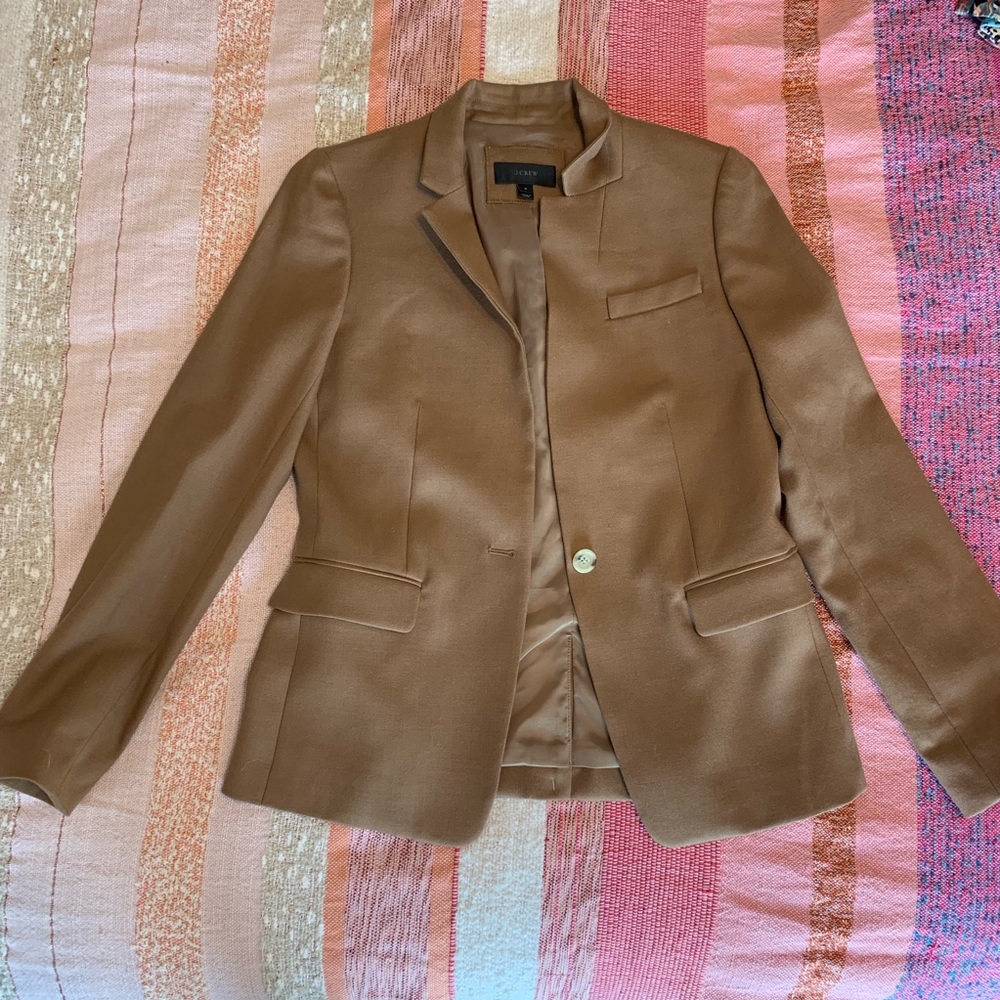 J Crew Camel Blazer